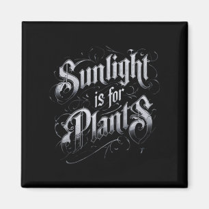 Imã A Luz Solar é Para as Plantas