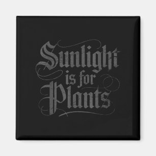 Imã A Luz Solar é Para as Plantas