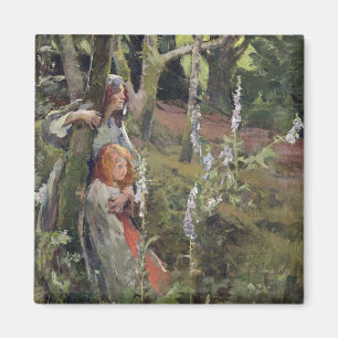 Imã A madeira Enchanted (óleo em canvas)