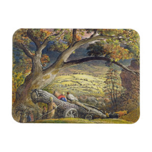 Ímã A madeira Wain, c.1833-34 (w/c & gouache no papel