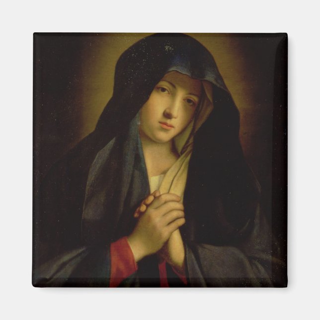 Imã A Madonna na Tristeza (óleo na canvas) (Frente)