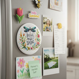 Imã A Magia do Primavera floral