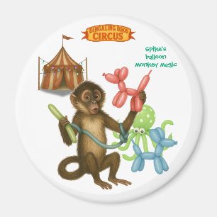 Imã A mágica do macaco de balão do Spike