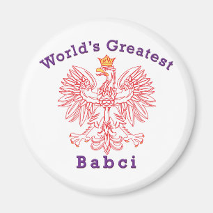 Imã A Maior Águia Vermelha Babci do Mundo