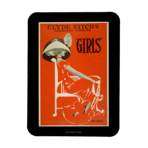 Ímã A maior comédia de Clyde Fitch, "Girls" Theater 2