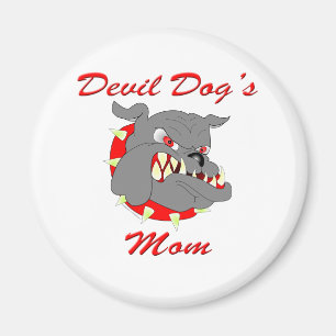 Imã A mamã de cão de diabo do USMC