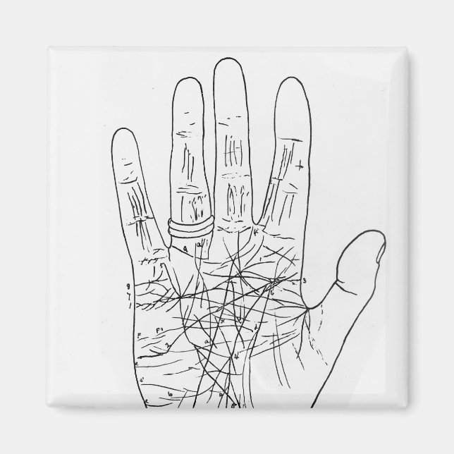 Imã A Mão Modelo (Frente)