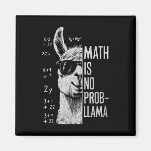 Imã A Matemática Não É Prob-llama Llama Engraçado Home
