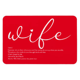 Ímã A melhor definição de esposa do mundo