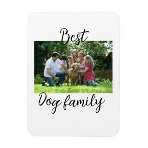 Ímã A melhor família de cachorros mãe pai animal de es