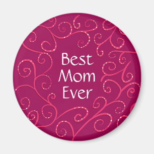 Imã A melhor mãe, cada vez elegante, turma rosa modern