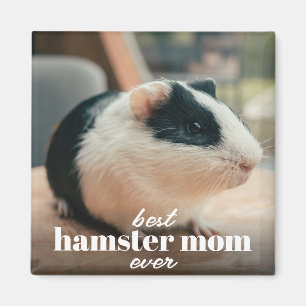 Imã A Melhor Mãe De Hamster Alguma Vez Personalizada F