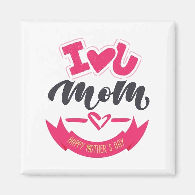 Imã A Melhor Mãe Do feliz dia de as mães (Frente)