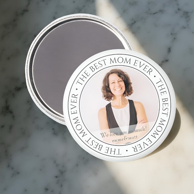 Imã A Melhor Mãe Já Teve Foto Clássica Moderna (Criador carregado)