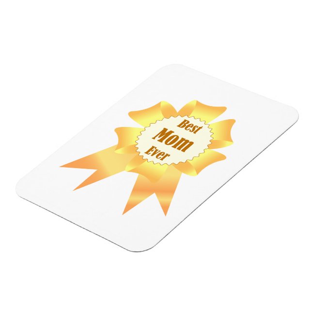 Ímã A melhor mãe sempre ganhadora do Ouro, fita prêmio (Left Side)