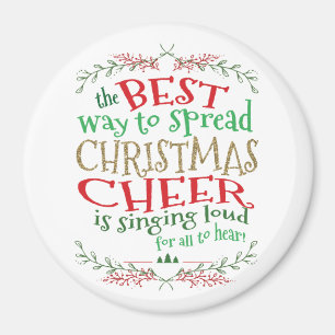 Imã A melhor maneira de espalhar o Magnet de Natal