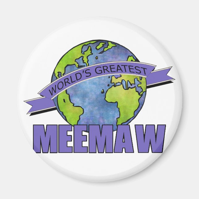 Imã A Melhor MeeMaw do Mundo (Frente)