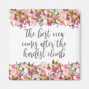 Imã A melhor vista vem depois da escalada mais difícil