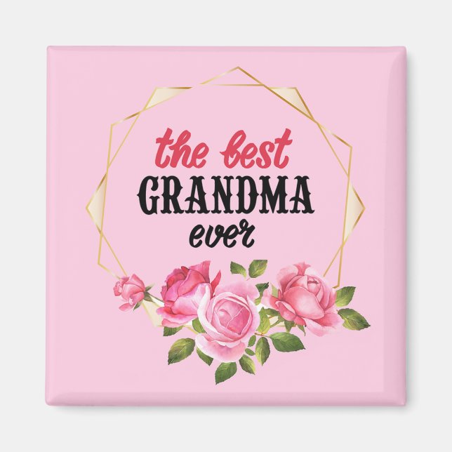 Imã A melhor vovó de sempre (Frente)