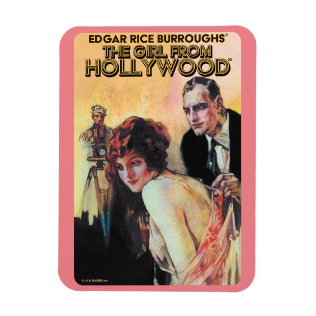 Ímã A Menina do Magnet de Hollywood (Vertical)