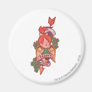 Imã A menina do pai de PEBBLES™