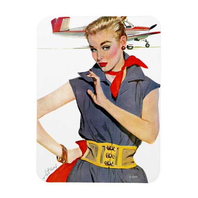 Ímã A Menina Que Roubou Aviões (Vertical)