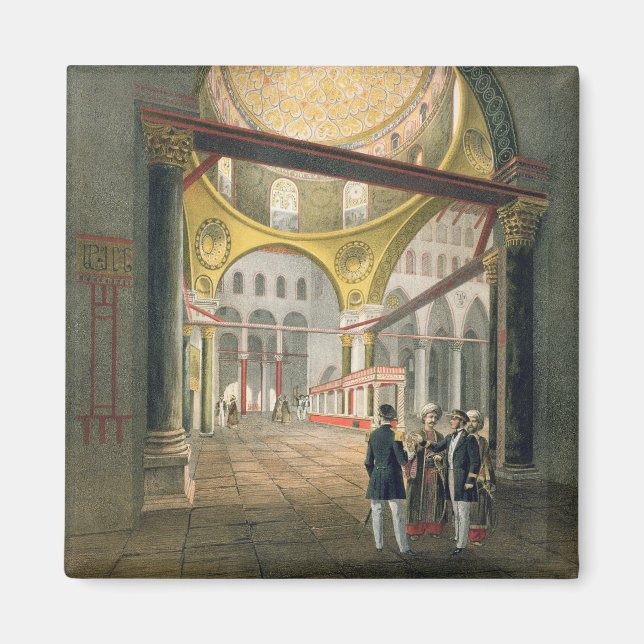 Imã A Mesquita El Aksa, de "Souvenirs of Jerusalem", (Frente)