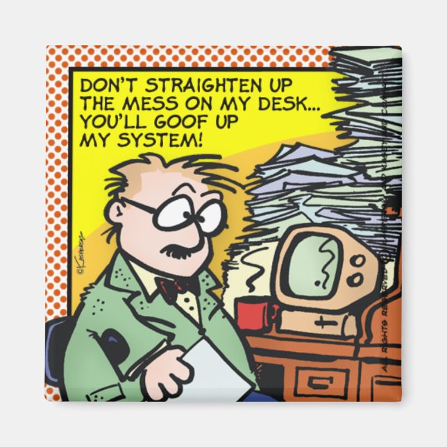 Imã A Mess Na Minha Mesa (Frente)