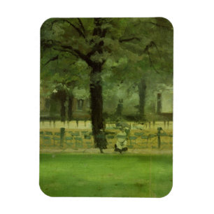 Ímã A milha do Ladie, Kensington jardina (óleo no