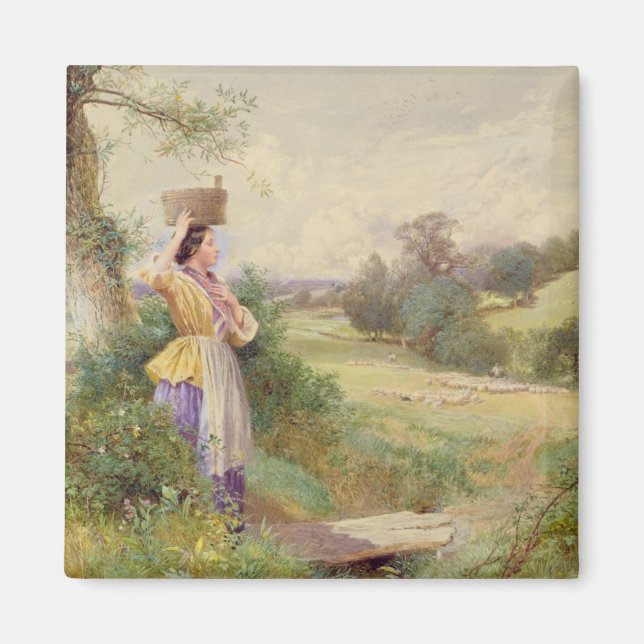 Imã A Milkmaid, 1860 (Frente)