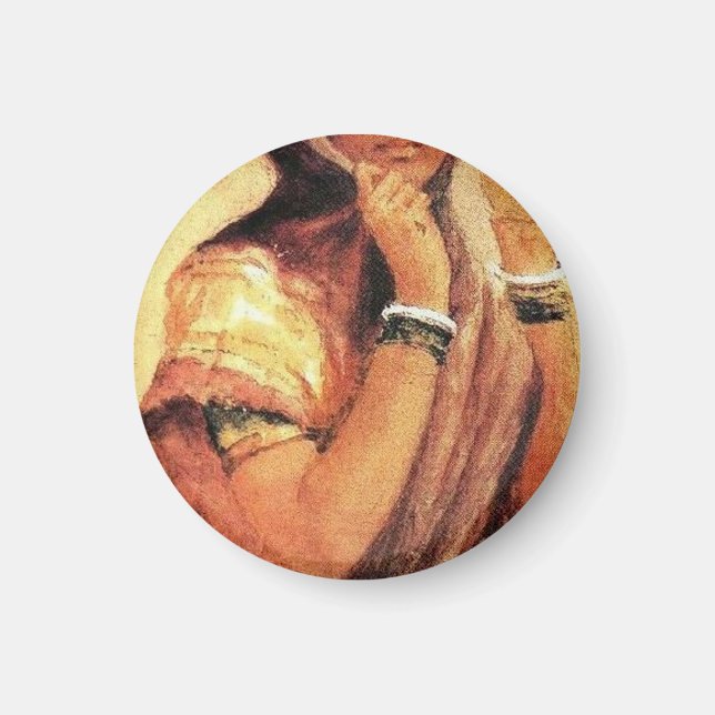 Imã A Milkmaid 1904 Por Raja Ravi Varma (Frente)