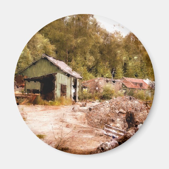 IMÃ A MINA DOURADA ANTIGA (Frente)