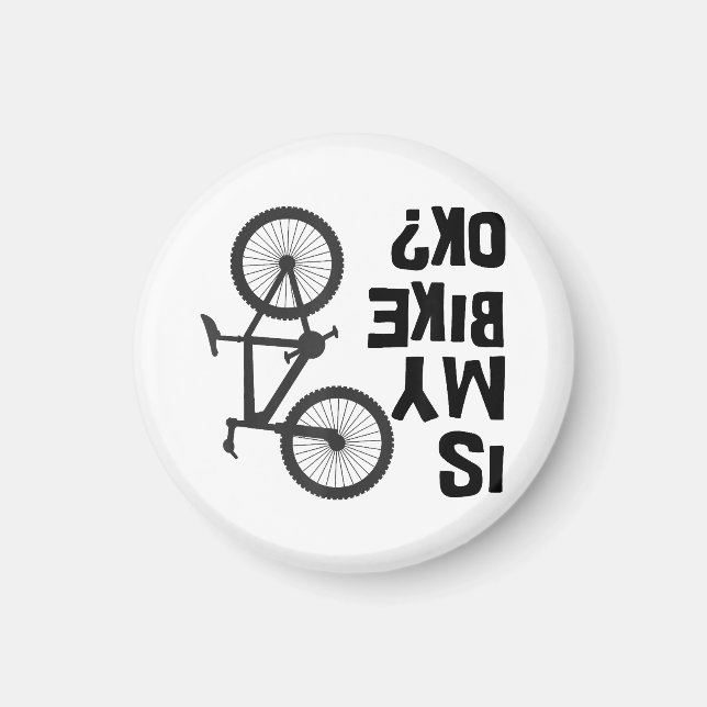 Imã A Minha Bicicleta Está Engraçada? (Frente)