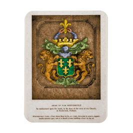 Ímã A Minha Versão Colorida dos Países Baixos Van West