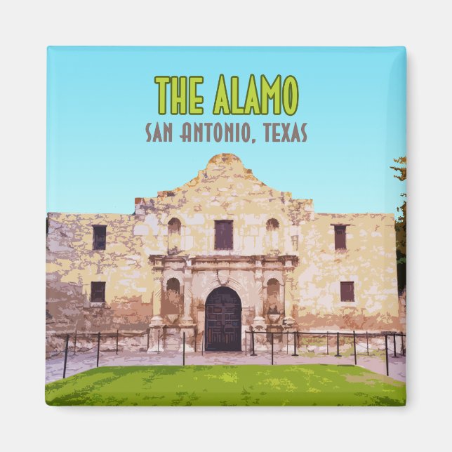 Imã A Missão Alamo San Antonio Texas (Frente)