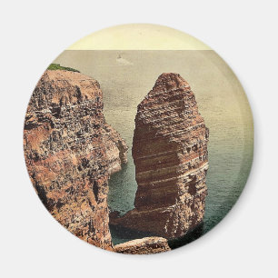 Imã A "monge" de cima de, Helgoland, Alemanha magnific