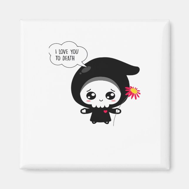 Imã À Morte - Dia de os namorados Engraçado Clássico (Frente)