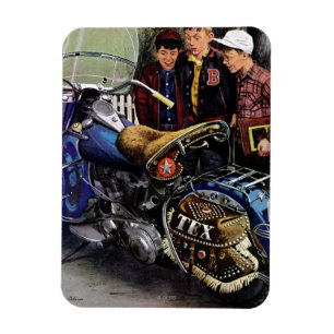 Ímã A motocicleta de Tex