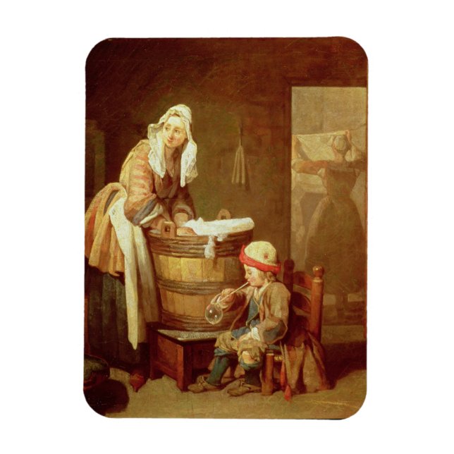 Ímã A mulher da lavanderia (Vertical)