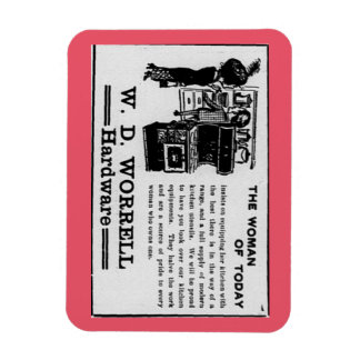 Ímã A mulher de hoje estendeu a publicidade