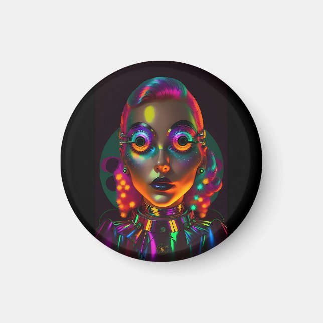 Imã A Mulher Elétrica (Frente)