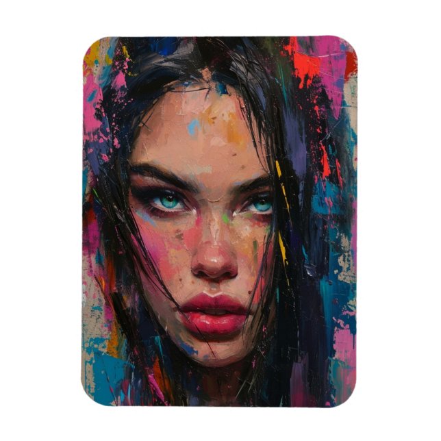 Ímã A mulher no espelho (Vertical)