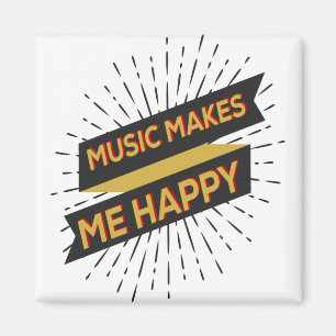Imã A música me deixa feliz