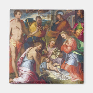 Imã A natividade, 1534 (óleo no painel)