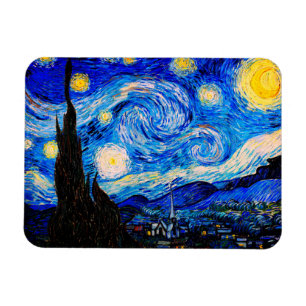 Ímã A Noite Estrelada de Vincent Van Gogh