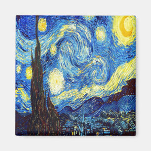 Imã A noite estrelado por Vincent van Gogh 1889