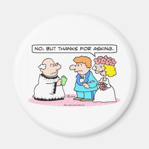 Imã A noiva do casamento diz "não "