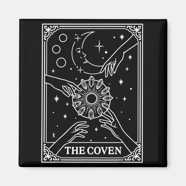 Imã A Noiva do Coven Bach Crew Casamento Gótico (Frente)
