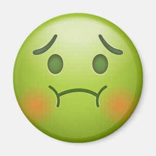 Imã A nota doente Emoji enfrenta