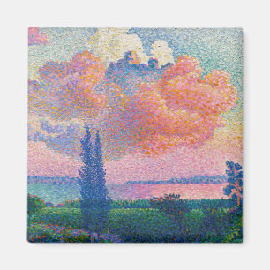 Imã A Nuvem Rosa, pintura de Henri-Edmond Cross